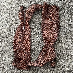 Marc Fisher Leopard Boots